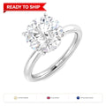 Lab grown diamond earring